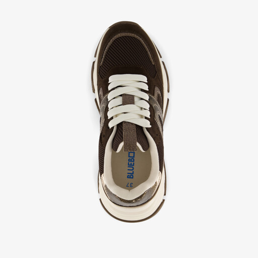 Dames dad sneakers bruin