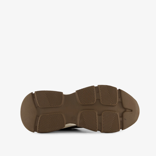 Dames dad sneakers bruin
