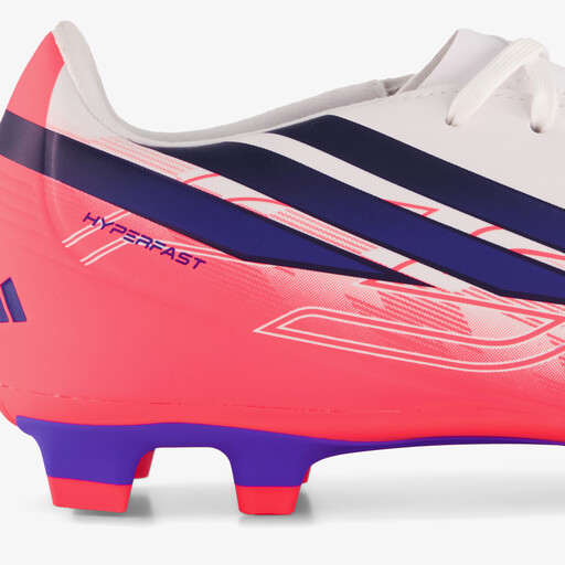 F50 Hyperfast Club MG heren voetbalschoenen wit roze