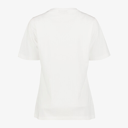 Dames T-shirt met tekstopdruk wit