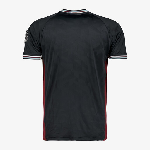 Dry heren voetbal T-shirt zwart