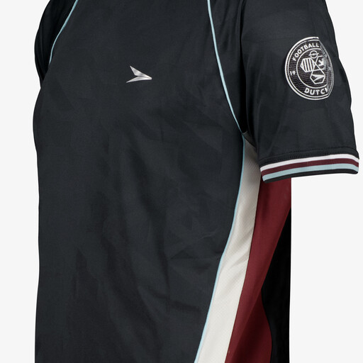 Dry heren voetbal T-shirt zwart