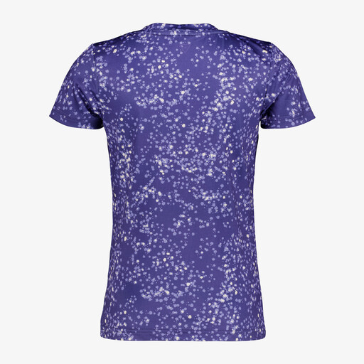 Meisjes sport T-shirt met print paars