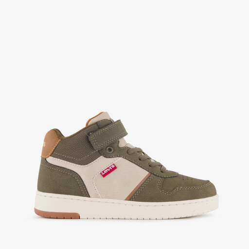 Hoge jongens sneakers groen