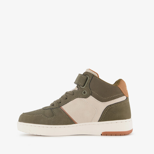 Hoge jongens sneakers groen