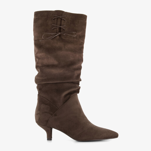Slouchy dames laarzen bruin