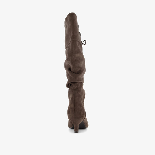 Slouchy dames laarzen bruin