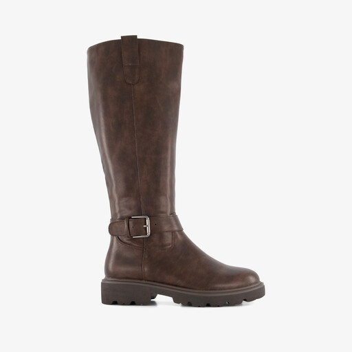 Hoge dames laarzen bruin