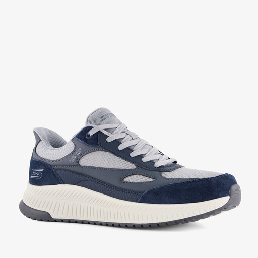 Slip-ins: BOBS Squad 4 heren sneakers blauw