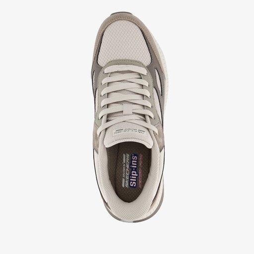 Slip-ins: BOBS Squad 4 heren sneakers beige