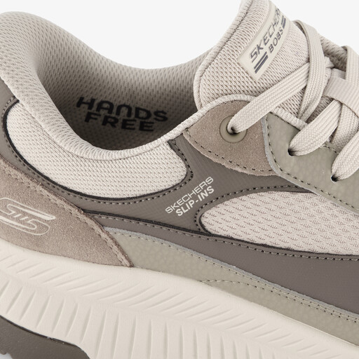 Slip-ins: BOBS Squad 4 heren sneakers beige