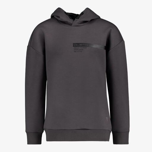 Jongens hoodie donkergrijs