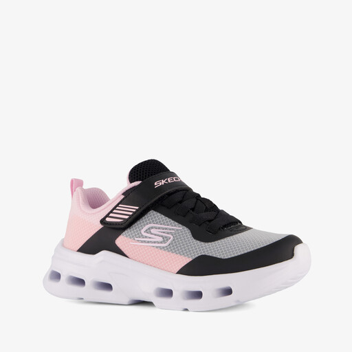 Glide-Step Drift meisjes sneakers zwart roze