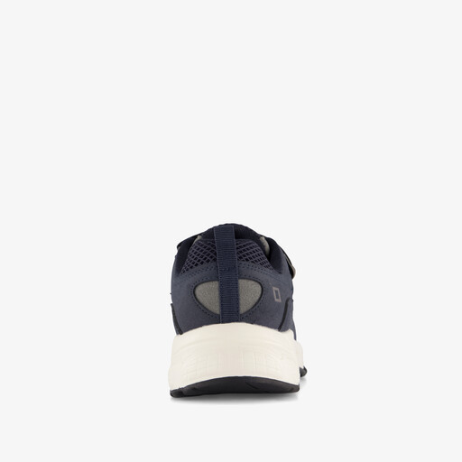 Jongens dad sneakers donkerblauw grijs