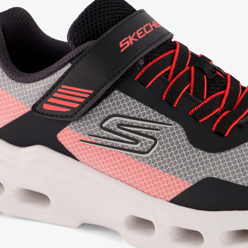 Glide-Step Drift - Zorzox kinder sneakers zwart rood
