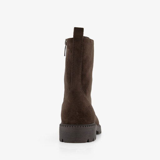 Dames veterboots bruin