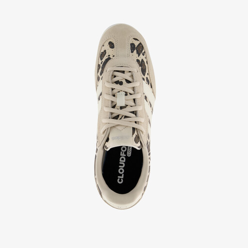 Barreda Lo suede dames sneakers beige