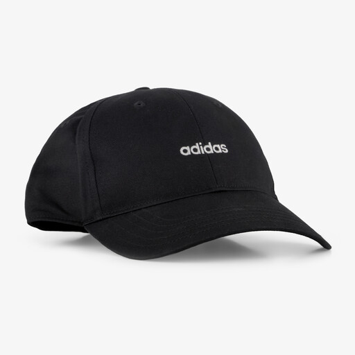 Linear Embroidery Baseball pet zwart