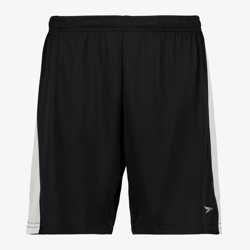 Heren voetbalshort zwart