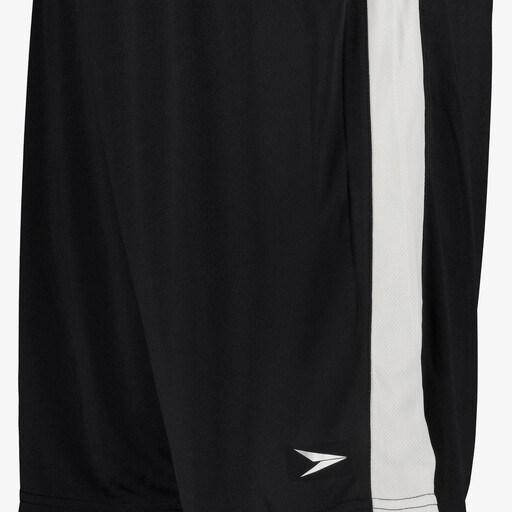 Heren voetbalshort zwart