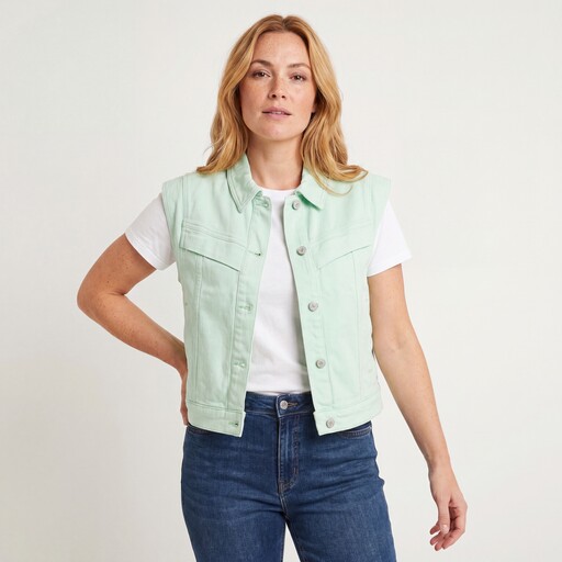 Twoday Gilet dames groen