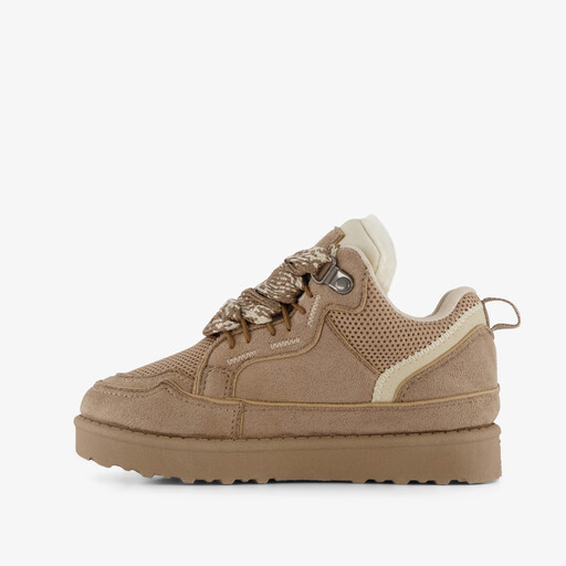 Meisjes sneakers beige