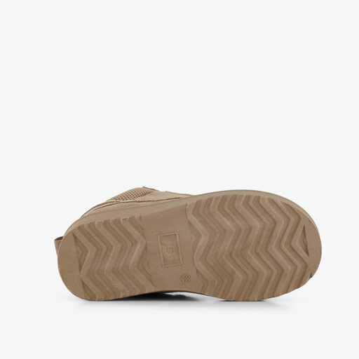 Meisjes sneakers beige