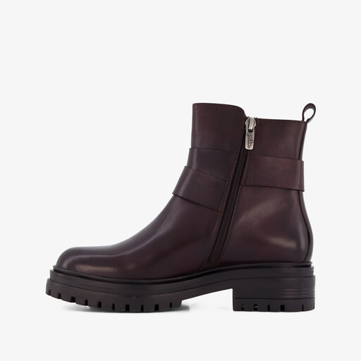 Leren dames boots bruin