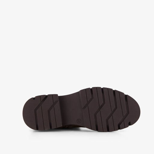 Suède dames boots bruin