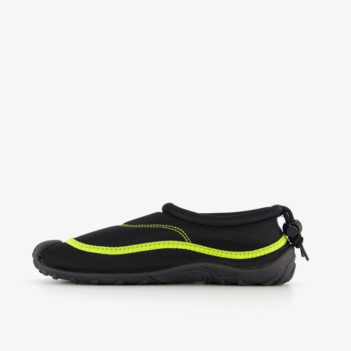 Waterschoenen met aantrekkoord zwart geel