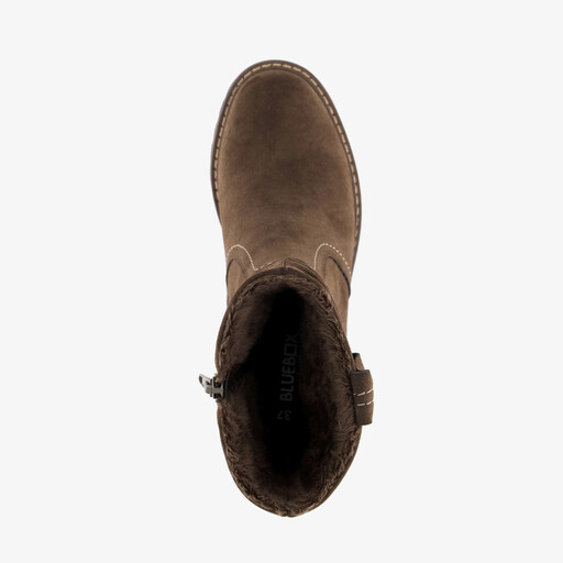 Gevoerde dames boots bruin