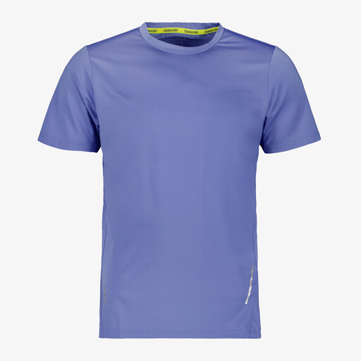 Dry heren hardloop T-shirt blauw