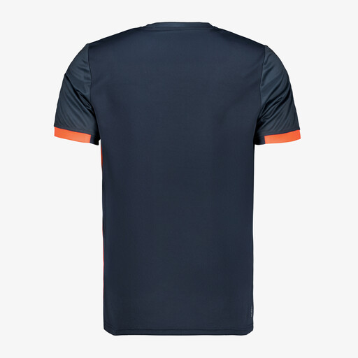 Dry heren voetbal T-shirt blauw roze