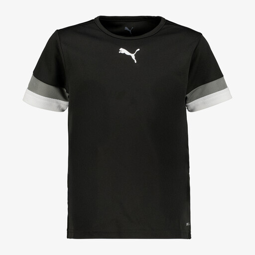 TeamRISE Jersey kinder voetbal T-shirt zwart