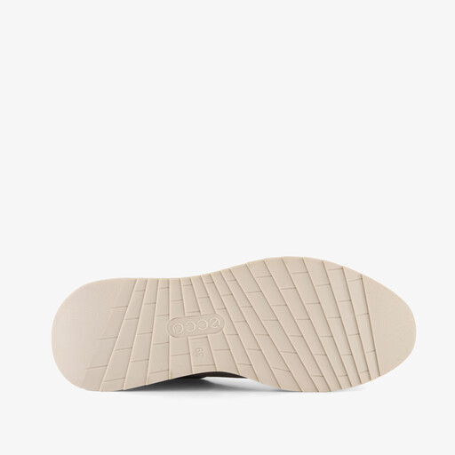 ECCO OTM W Low-Cut suede dames sneakers taupe