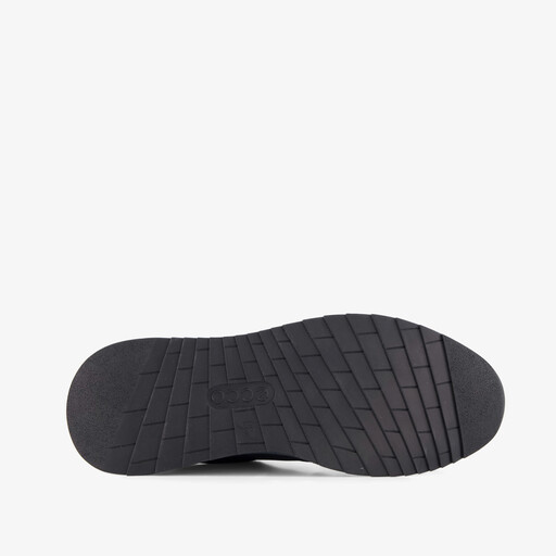 ECCO OTM W Low-Cut leren dames sneakers zwart