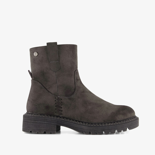 Dames boots donkergrijs