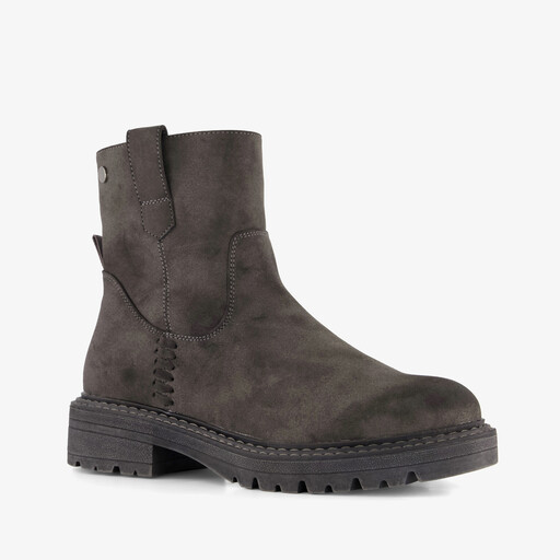 Dames boots donkergrijs