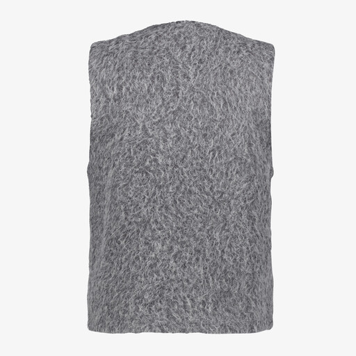 Dames gilet grijs