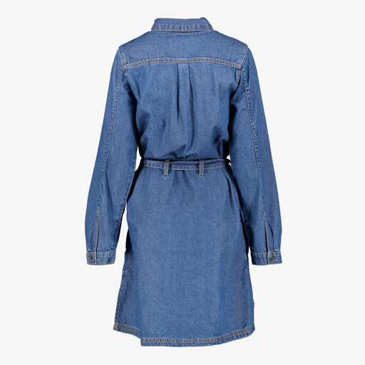 Dames denim jurk blauw