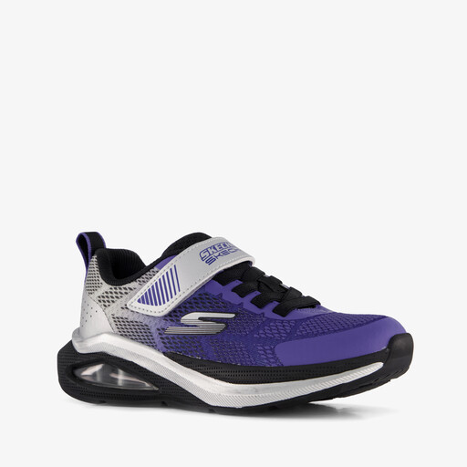 Microspec Max Velocity jongens sneakers blauw grijs