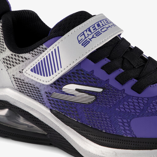 Microspec Max Velocity jongens sneakers blauw grijs