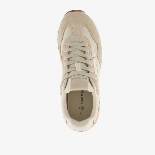 Dames sneakers beige wit