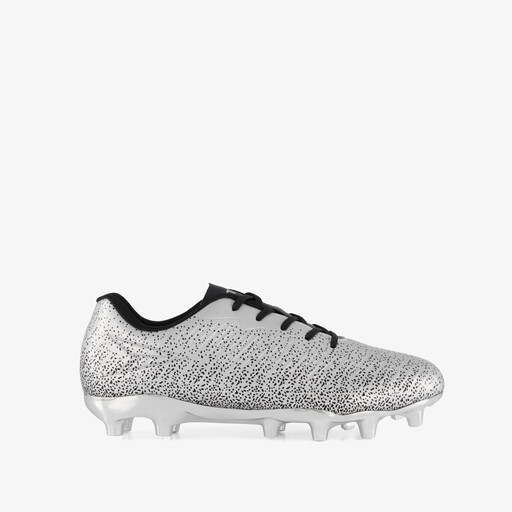 Kinder voetbalschoenen MG zilverkleurig