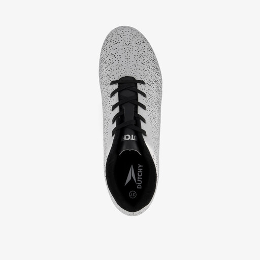 Kinder voetbalschoenen MG zilverkleurig