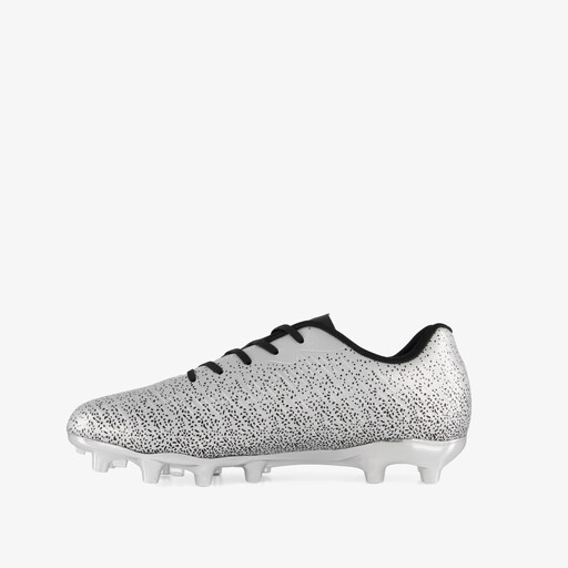 Kinder voetbalschoenen MG zilverkleurig