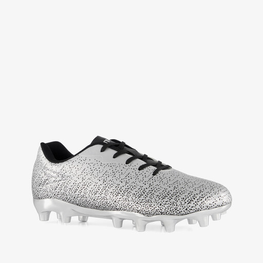 Kinder voetbalschoenen MG zilverkleurig