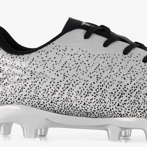 Kinder voetbalschoenen MG zilverkleurig