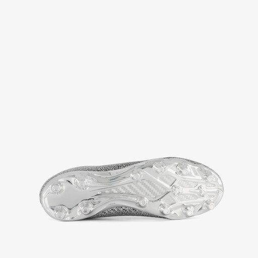 Kinder voetbalschoenen MG zilverkleurig