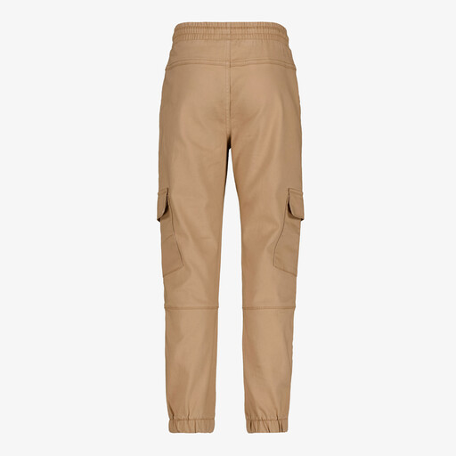 Jongens cargo broek beige